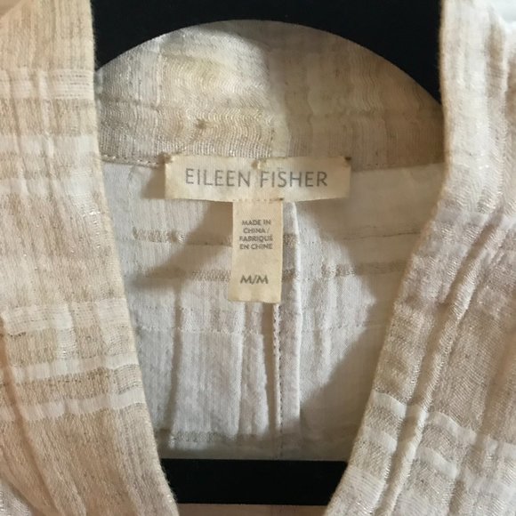 Eileen Fisher Linen/Cotton Jacket - Picture 3 of 4
